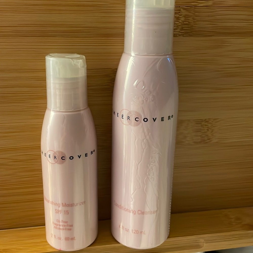 SHEER COVER Conditioning Cleanser 4 fl oz & Moisturizing Cream 2 fl oz